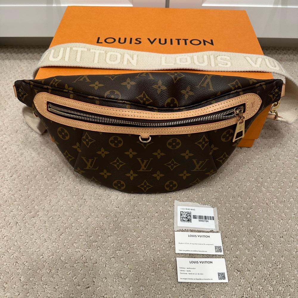 Louis Vuitton High Rise Monogram Bumbag